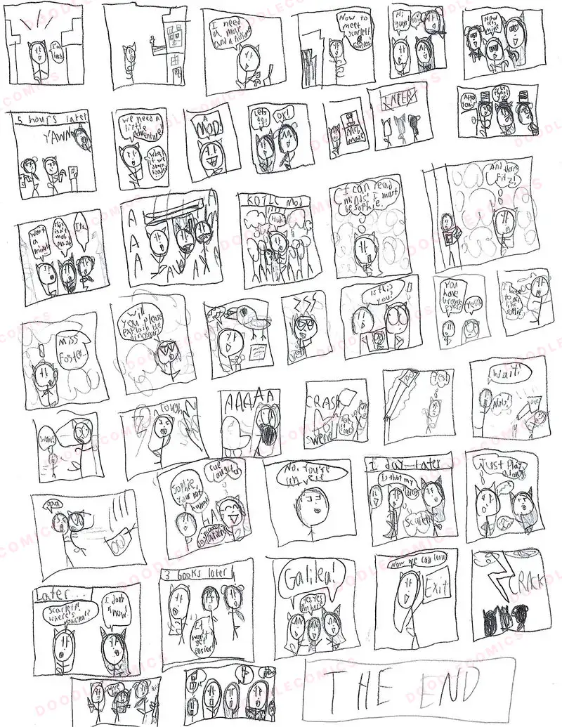 Chaotic KOTLC Mods!: watermarked comic preview
